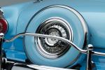 Ford Fairlane Sunliner Convertible White & Blue 1956 года